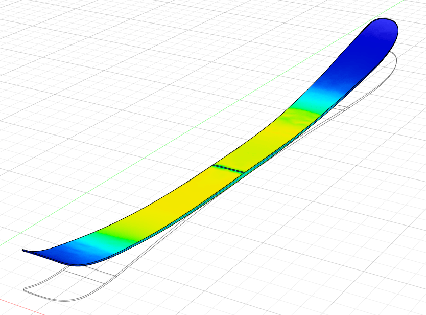 3D-Ski-Simulation